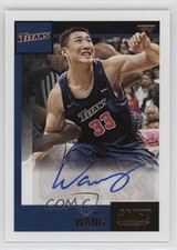 2021-22 Panini Chronicles Draft Picks Score Rookie Bronze Johnny Wang Auto 1qe0
