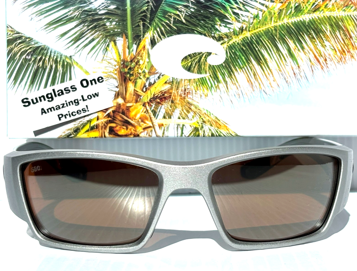 Costa CORBINA PRO Silver Metallic POLARIZED Copper 580G GLASS