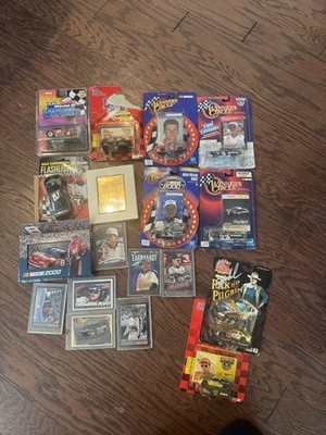NASCAR Collectibles Lot Cards And Cars Dale Earnhardt