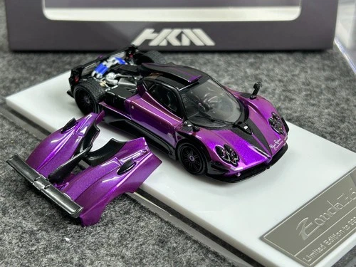 HKM 1:64 Pagani Zonda 760 Roadster Super Racing Diecast Model Car Collection - Picture 14 of 27