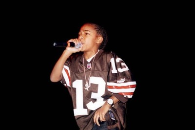 Rapper Lil Bow Wow performs Arie Crown Theater in Chicago Illinois- Old Photo 1