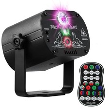Sound Activated LED Stage Disco Party Lights RGB Laser Flash Strobe Light Show