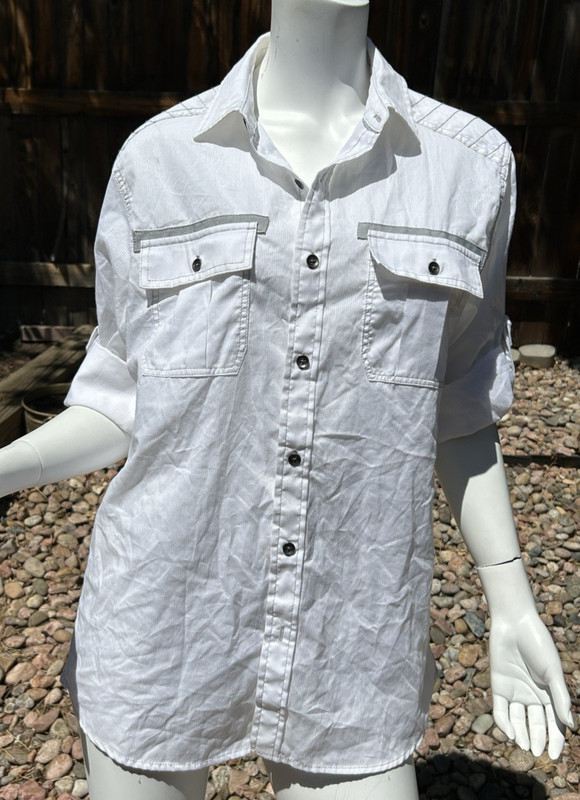 Men's Medium Rock & Republic Button Up