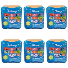 Disney Squish 'Ums Series 3 Squishy Characters - Lot of 6 Sealed Blind Cubes