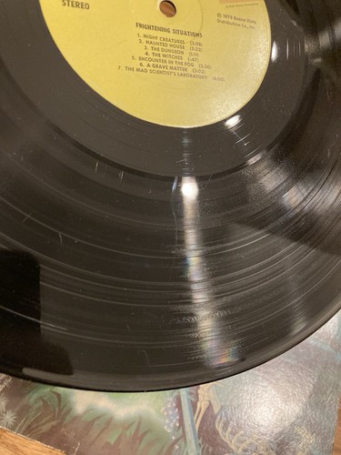 2 Chilling, Thrilling Sounds of The Haunted House 1964 Disneyland Vinyl Records - Picture 19 of 21