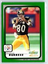 2001 Score Select #169 Plaxico Burress Steelers