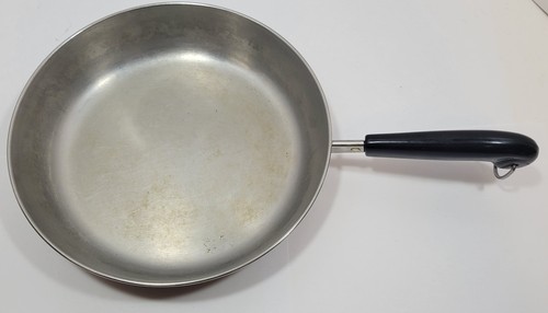 Vintage Revere Ware 10” Inch Skillet Pan with Lid Copper Bottom Rome, N.Y. USA - Picture 7 of 13