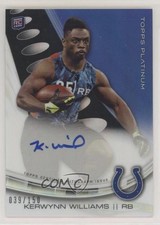 2013 Topps Platinum Rookie Refractors Black /150 Kerwynn Williams #A-KW Auto w3h