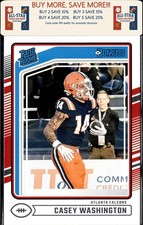 2024 Donruss #392 Casey Washington Rookie Atlanta Falcons