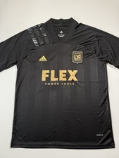 Adidas Los Angeles Football Club Jersey Mens Large Black LAFC 2020 Soccer MLS