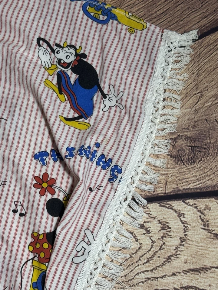 Disney Mickey & Minnie Mouse Pluto Swinging 30's Vintage Fashion Spread - Image 4 of 4