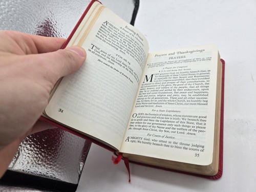 Book of Common Prayer Seabury press the red hymnal 1952 - Imagen 5 de 10