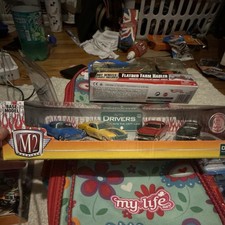 M2 Machines Drivers Diecast Car 4-Pack Lot, Multicolor Collection Set