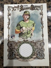 2025 Topps Allen & Ginter - Relics Jacob Wilson #AGR-JWIL (MEM, RC)