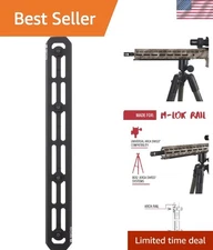 Portable Arca Swiss Rail for M-Lok: Durable Aluminum Tripod Accessory for Optics