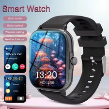 Smart Watch for Men Women 2.01  Bluetooth Call Fitness Tracker Sports Waterproof