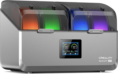Space Pi X4 Filament Dryer, 4 Spools Filament Dry Box with Dual-Chamber Heated S