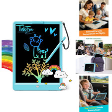 TEKFUN LCD Writing Tablet 10-inch Coloring Drawing Pad Blue