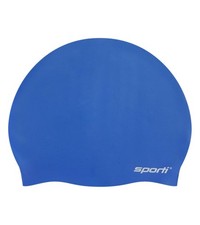 Sporti Silicone Swim Cap for Kids, Cartoon Pattern Unisex Youth Swimming Caps...