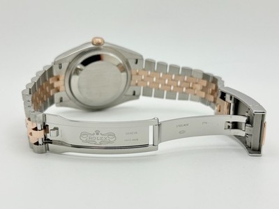 2024 Rolex Datejust 36 126231 Slate Roman Diamond 18k Rose Gold