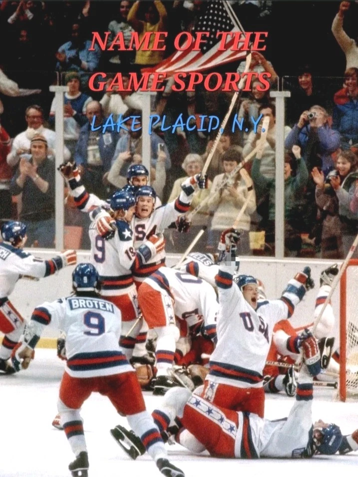 Camiseta Miracle On Ice firmada por Mike Eruzione 🇺🇸 Nombre del Juego Deportes 🇺🇸 JSA Foto 3 de 4