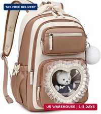 Kids Backpack for Girls Aged 6-12 Kindergarten Elementary Middle School Backpack
