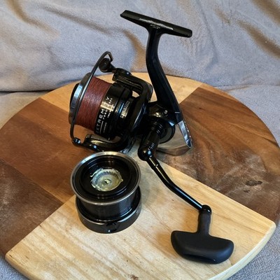 Preston Extremity Feeder 520 Rolle, schwarz, Ersatzspule, sehr guter Zustand.