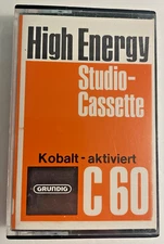GRUNDIG Studio-Cassette LHS C 60 MINT condition Vintage