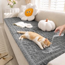 Pet Couch Cover for Sofa, Thick Waterproof Couch Cover for Dogs Washable, Wat...