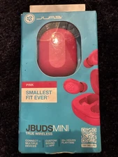 JLab - JBuds Mini True Wireless Earbuds (Pink), FREE SHIPPING!