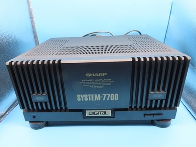 #SE4557# Sharp System 7700 Integrated Power Amplifier SM-7700H MK2 (BK) *RAR*