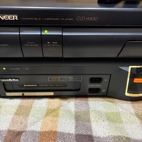 Pioneer Laserdisc Player CLD-A100 Laseractive LD Playback OK See Description