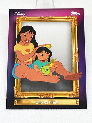 2026 Topps Disney Neon Lilo & Nani #FF-22 Family First Lilo & Stitch