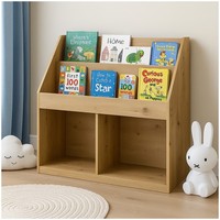 Kinderregal Aufbewahrungsregal Mit 5 FäChern BüCherregal FüR Kinderzimmer