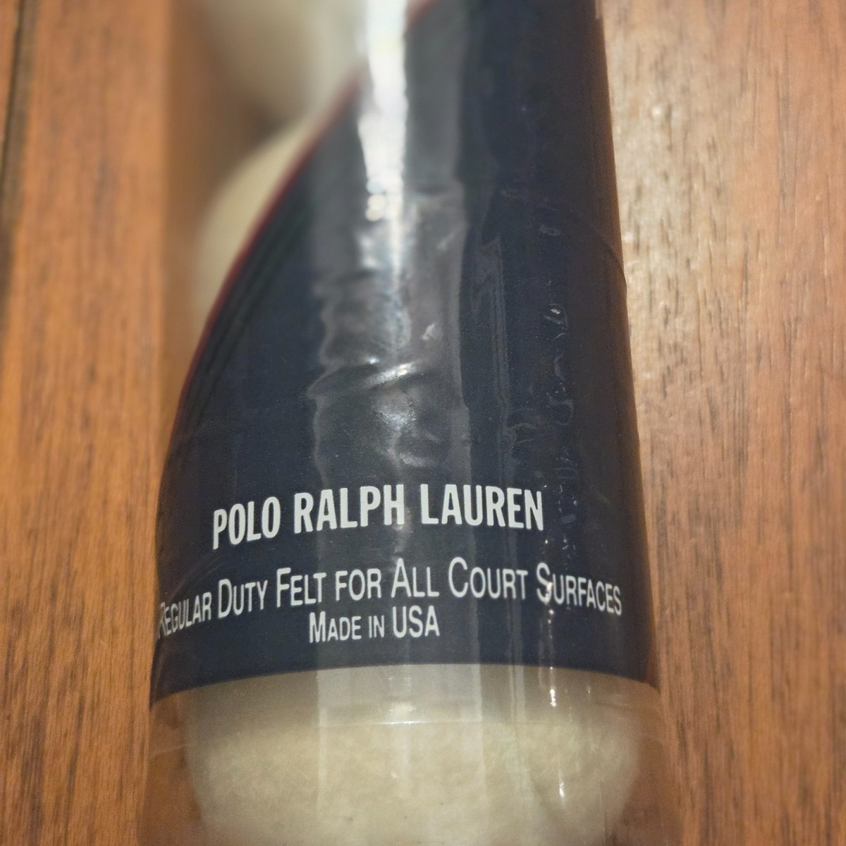 THREE NEVER USED WHITE POLO RALPH LAUREN LOGO TENNIS BALLS | eBay