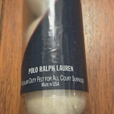THREE NEVER USED WHITE POLO RALPH LAUREN LOGO TENNIS BALLS | eBay