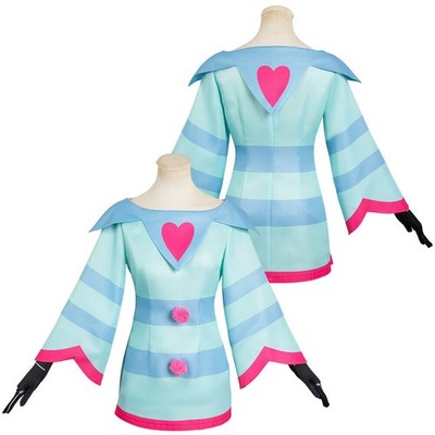 Helluva Boss Hazbin Hotel Fizzarolli Cosplay Dress Sock Pyjamas Halloween Skirts