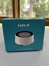 Letsfit Sleeping Sound Machine 14 High Quality Sounds White T126L