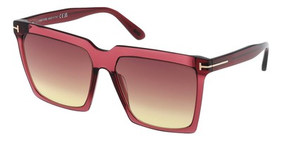 Tom Ford Sabrina-02 FT0764 Sunglasses Female Shiny Bordeaux  display picture 1