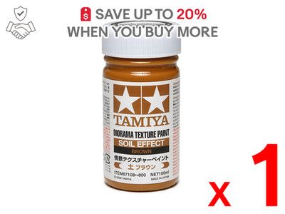 US ONLY x1 Tamiya Diorama Texture Paint Soil Brown Item No:87108  No.108