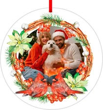 Picture Frame Our First Christmas Together Ornaments 2025 - First Christmas Orna
