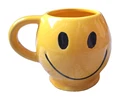 McCoy Smiley Happy Face Mug  Pottery Cup/Mug Vintage 1970’s