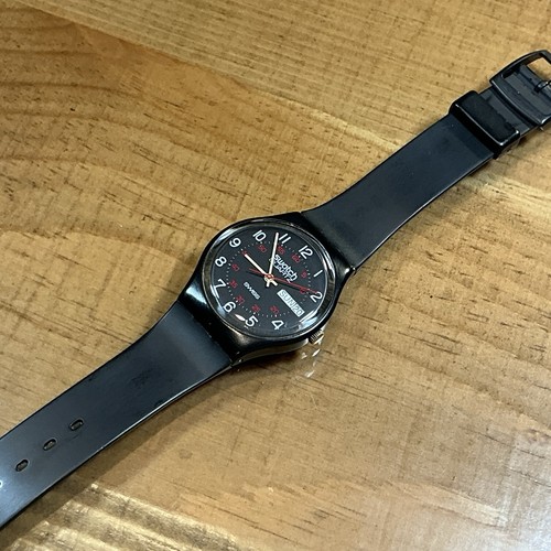 swatch pre-NICHOLSON GB701 - 1983 / 1984 - 34mm - Picture 14 of 14