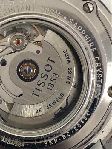 Orologio Tissot Seastar 1000 Automatico Navy 300m Cinturino Gomma Impermeabile da JP - Foto 8 di 10
