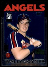 2001 Topps Chrome Traded #T120 Wally Joyner 86 Angels