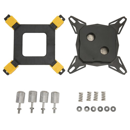 Cpu Water Cooling Block High Purity Copper Pom G1/4In Thread Fast Heat Dis AM - Afbeelding 11 van 22
