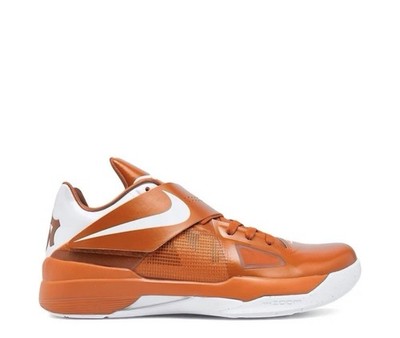 Nike Zoom KD 4 2025 Texas Longhorns Desert Orange White IB3555-800
