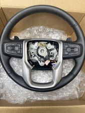 2022-2025 GMC Sierra 1500 Denali Steering Wheel Leather OEM 85776560 85594275