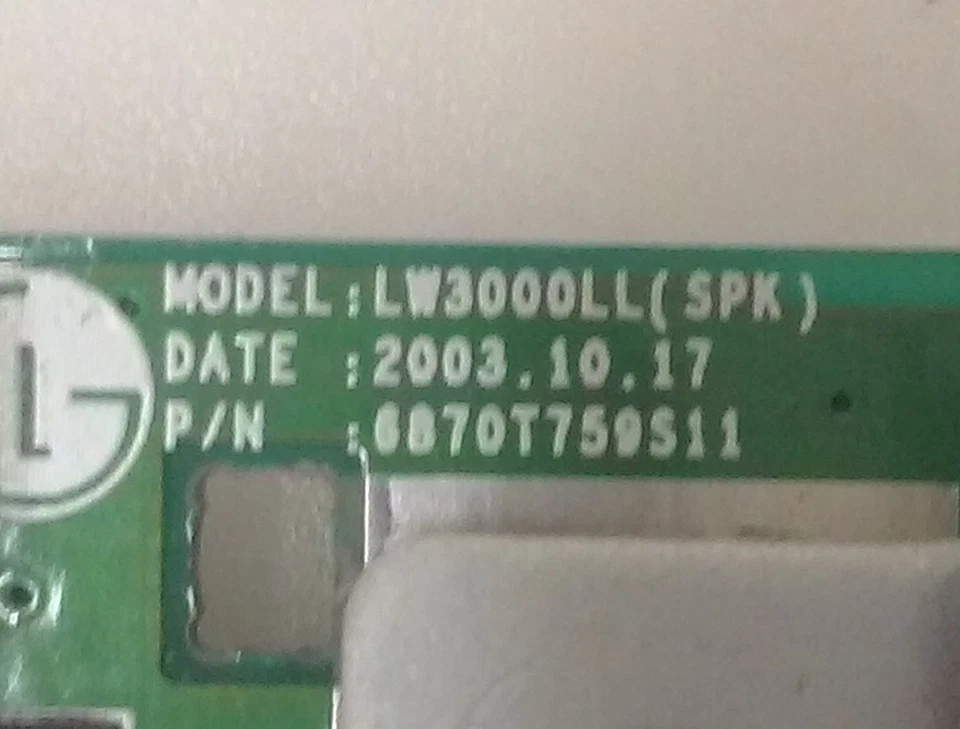 Плата входа разъема динамика Dell W3000 6870T759S11  - Изображение 2 из 3