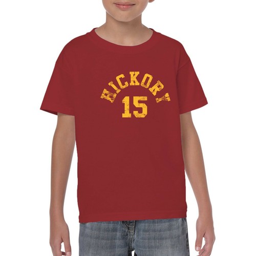 Hickory 15 - Indiana Sports Basketball Youth T Shirt - Garnet - Picture 4 of 7